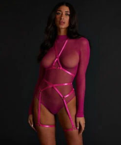 Private Lurex Body Harness Set