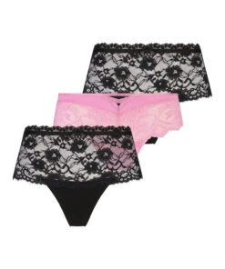 3er-Pack Hoher Boxerstring Amaka -Dessous-Geschäft 200817 5