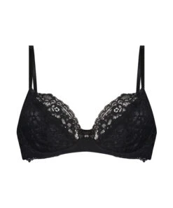 Unwattierter Bügel-BH Marine -Dessous-Geschäft 200994 5